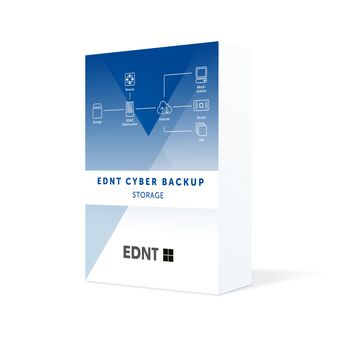 EDNT Cyber Backup Storage je 1GB.